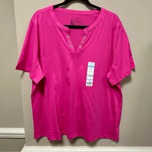 Coral Bay Sz 2X Pink Women's Top NWT